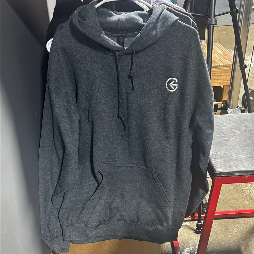 Gildan Gray Sweatshirt Classic Pullover Hoodie